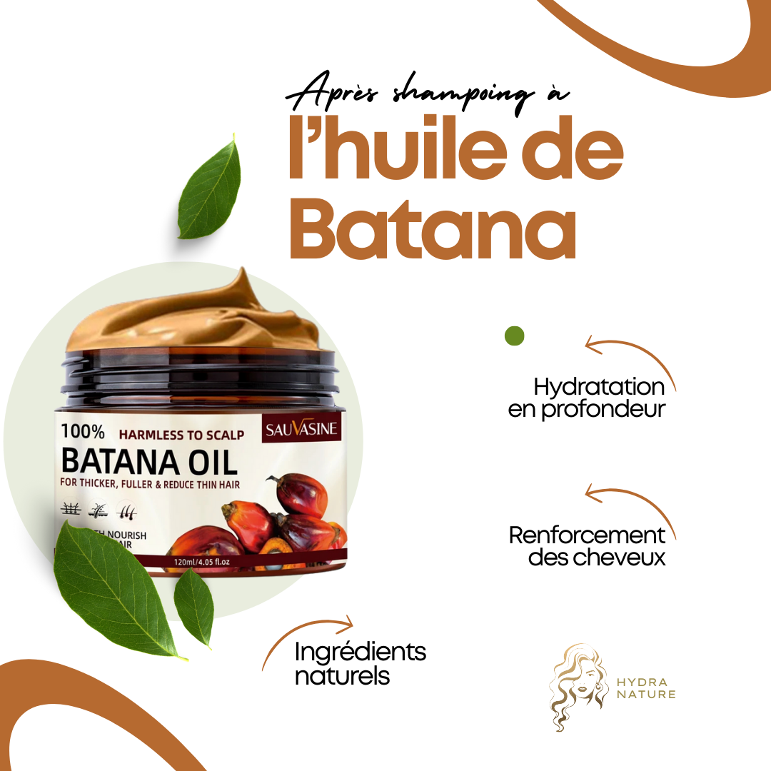 Après-shampoing à l'huile de batana - 120 ml